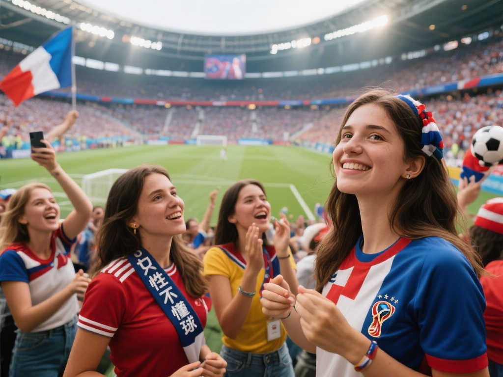 世界杯女球迷文化崛起,女性观众比例上升 世界杯女球迷文化崛起,女性观众比例上升
